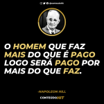 Frases de inspiração e motivação para o sucesso- Napoleon Hill (Lei da Atração)-Conteúdo HIT