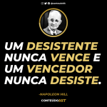Frases de inspiração e motivação para o sucesso- Napoleon Hill (Lei da Atração)-Conteúdo HIT