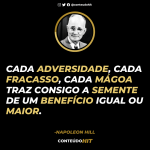 Frases de inspiração e motivação para o sucesso- Napoleon Hill (Lei da Atração)-Conteúdo HIT