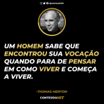 50 frases de Thomas Merton para a contemplação da paz e do amor- Conteúdo HIT