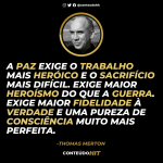 50 frases de Thomas Merton para a contemplação da paz e do amor- Conteúdo HIT